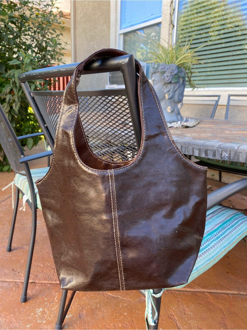 Small Classic Brown Women’s Tote Bag